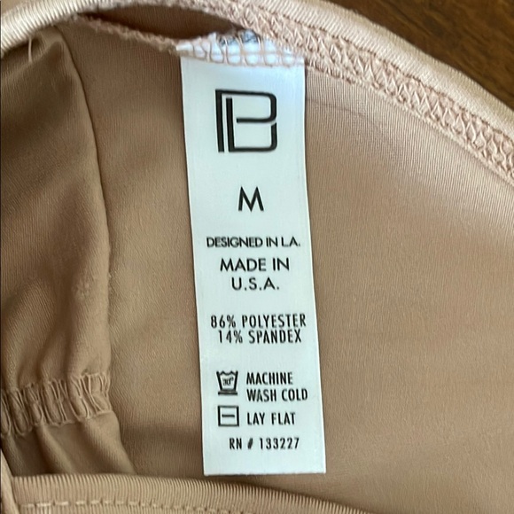 Beige Strappy Ruched Band Bralette - Picture 2 of 4